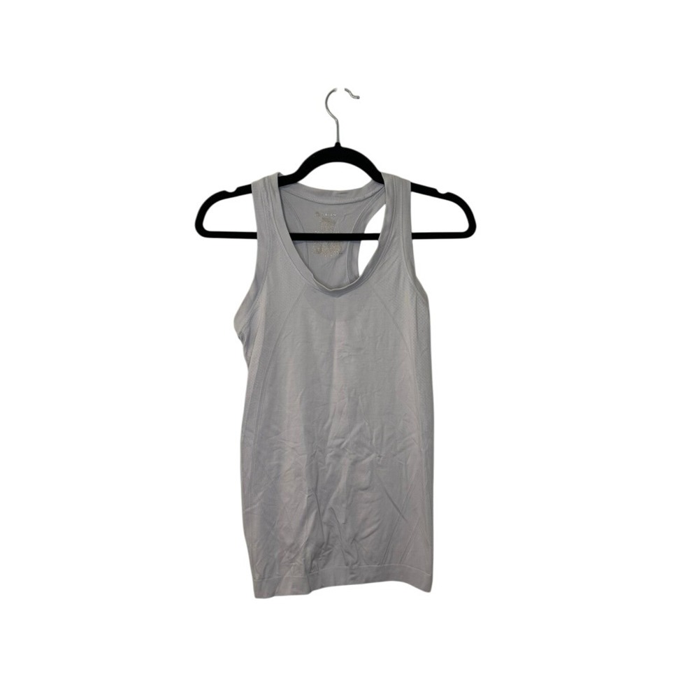 Gaiam Women's Athletic Tank Top Racerback Performance Gray Size Medium